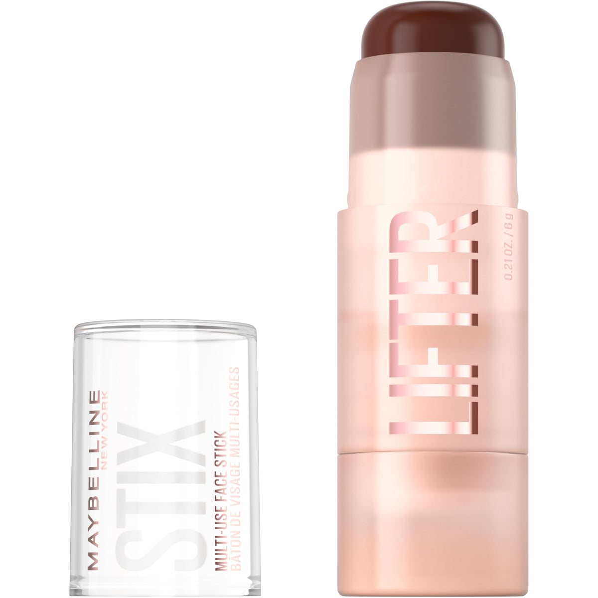 Maybelline Lifter Stix Multi-Use Face Stick - Contour, Bronzer, Concealer and Foundation Stick, All-In-One Creamy Face Makeup with Cranberry Seed Oil