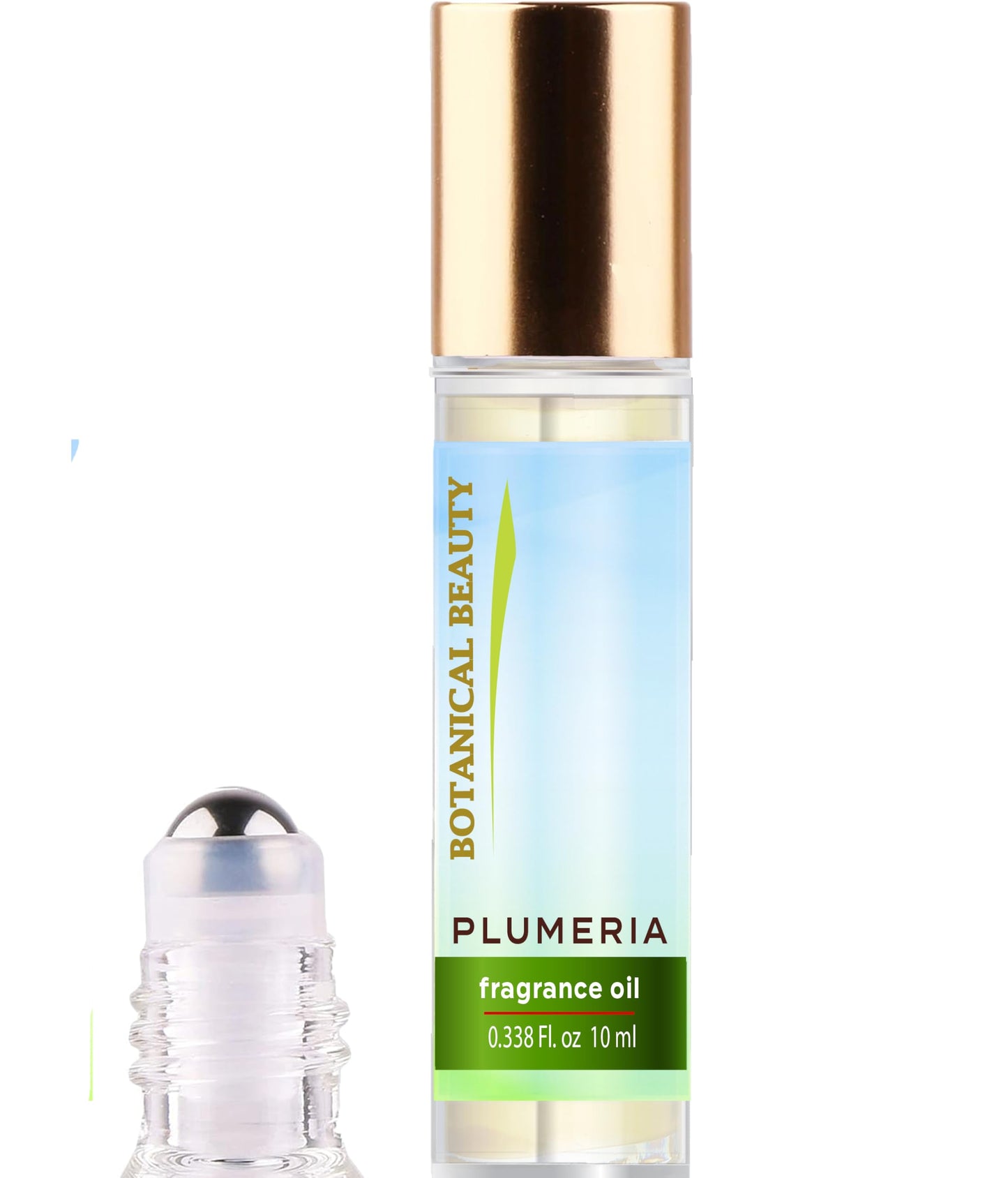 Botanical Beauty PLUMERIA FRAGRANCE OIL ROLL-ON 0.338 FL OZ (10 ML) Rollerball Perfume, Alcohol-Free, Long Lasting Beauty & Personal Care Botanical Beauty