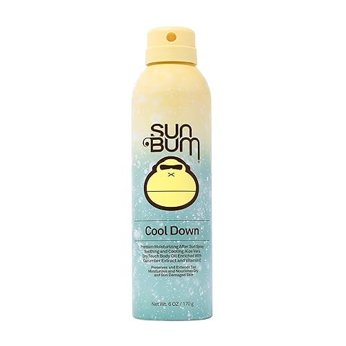 Sun Bum Cool Down Aloe Vera Spray - Vegan After Sun Care to Soothe and Hydrate Sunburn - 6 oz Beauty & Personal Care Sun Bum