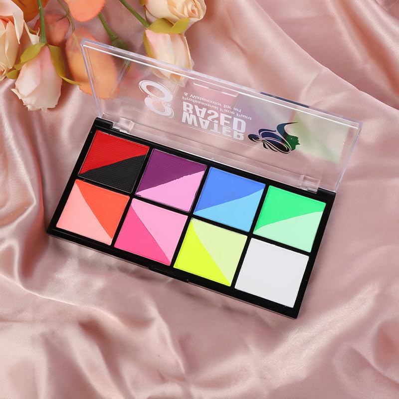 Water based colors painted body and face (WTCOLOR7) Beauty & Personal Care MayGirl