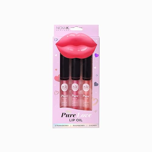 NICKA K NEW YORK Pure Glow Lip Oil (Pure Love) Beauty & Personal Care NICKA K NEW YORK