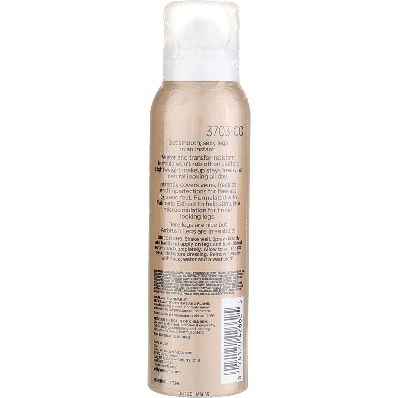 Sally Hansen Airbrush Legs Fairest Glow 4.4 Ounce (130ml) (2 Pack) Beauty & Personal Care Sally Hansen