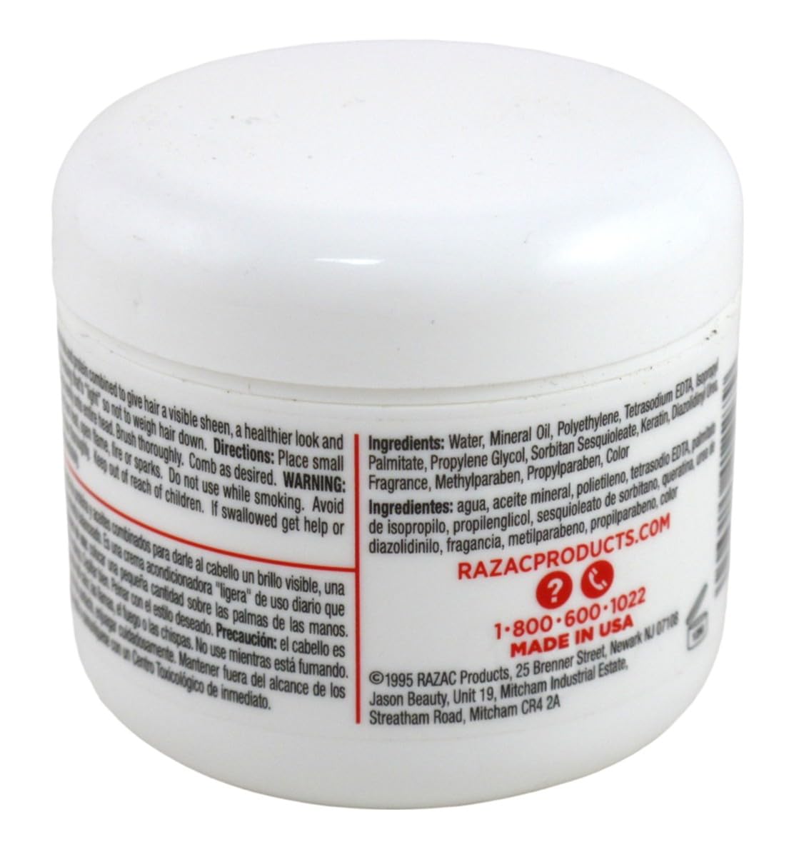 Razac Perfect For Perms Finishing Creme 4 Ounce (Pack of 3) Beauty & Personal Care Razac