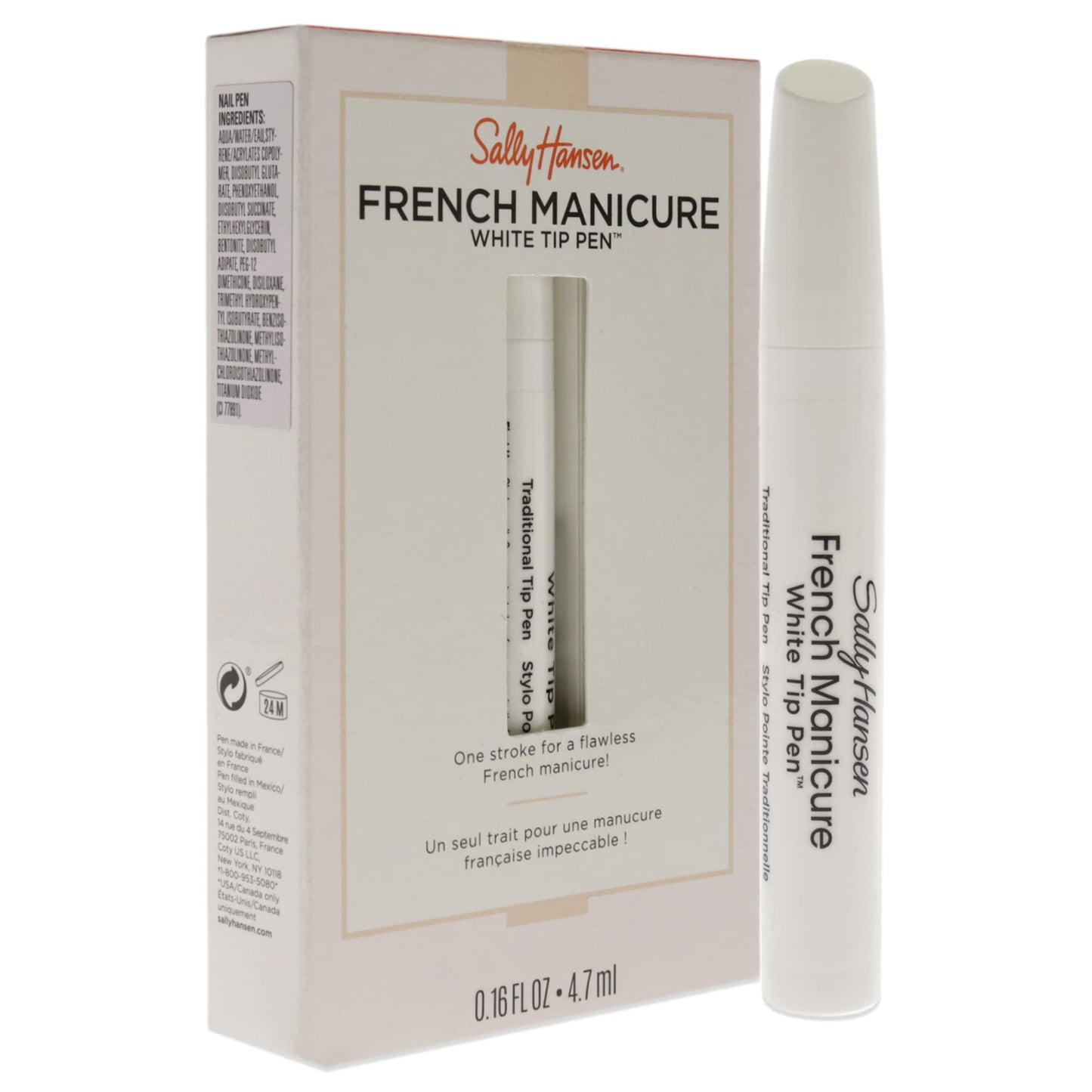 Sally Hansen French Manicure Pen Traditional Tip, 0.16 Fluid Ounce Beauty & Personal Care Sally Hansen