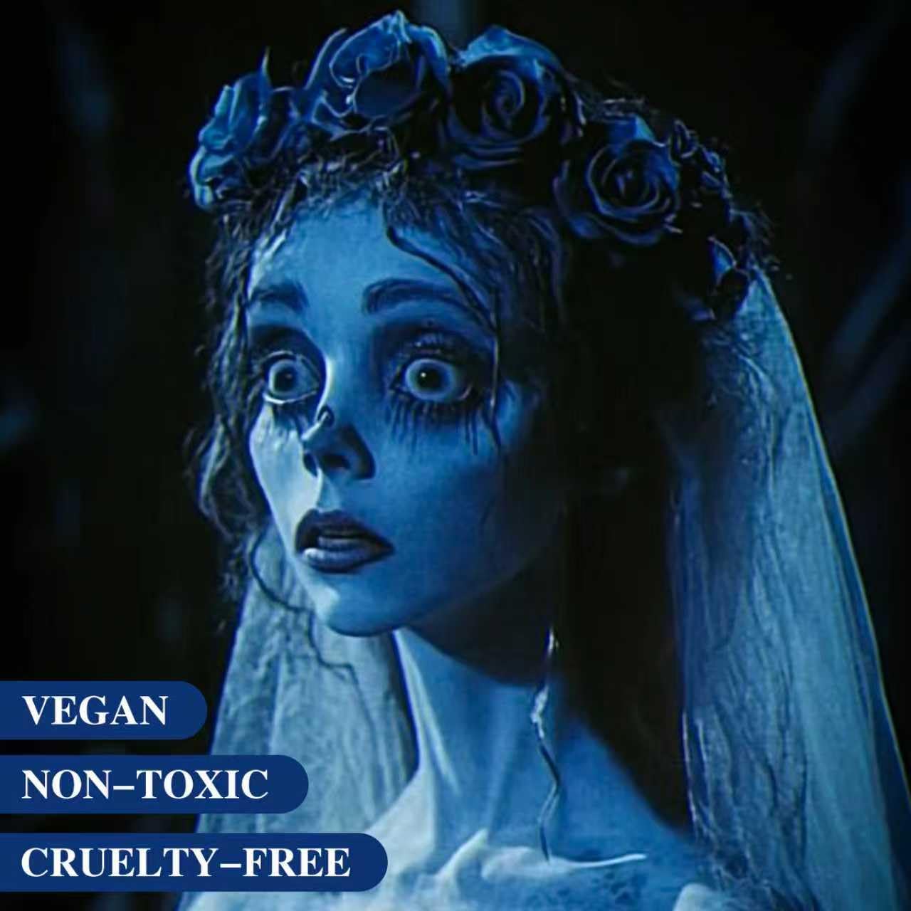 Halloween Sally Makeup Kit, Corpse Bride Corpse Bride Face Painting Kit, Sally Face Costume Women Cosplay, for Halloween Dress Up, Party Beauty & Personal Care Js2U ZW