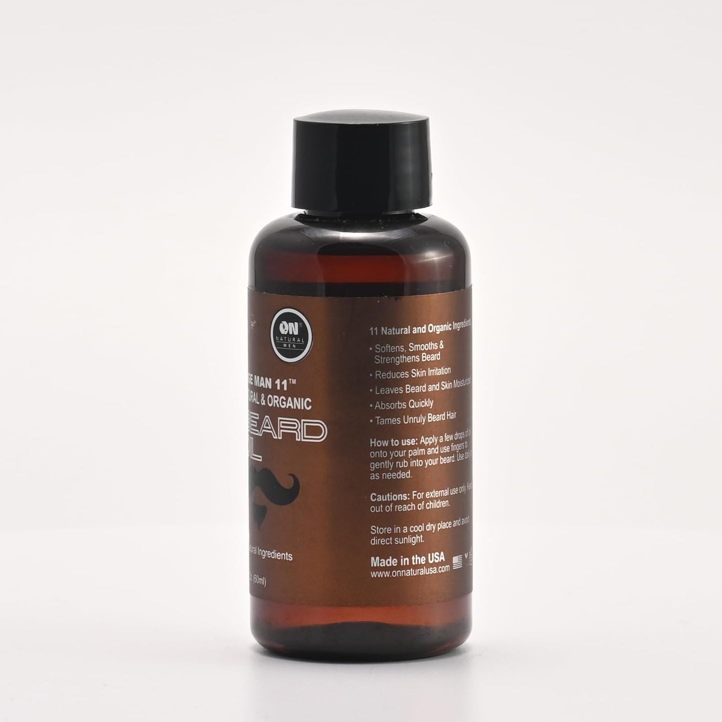 On Natural - Edge Man 11 - Beard Oil 2oz. Beauty and Personal Care On Natural