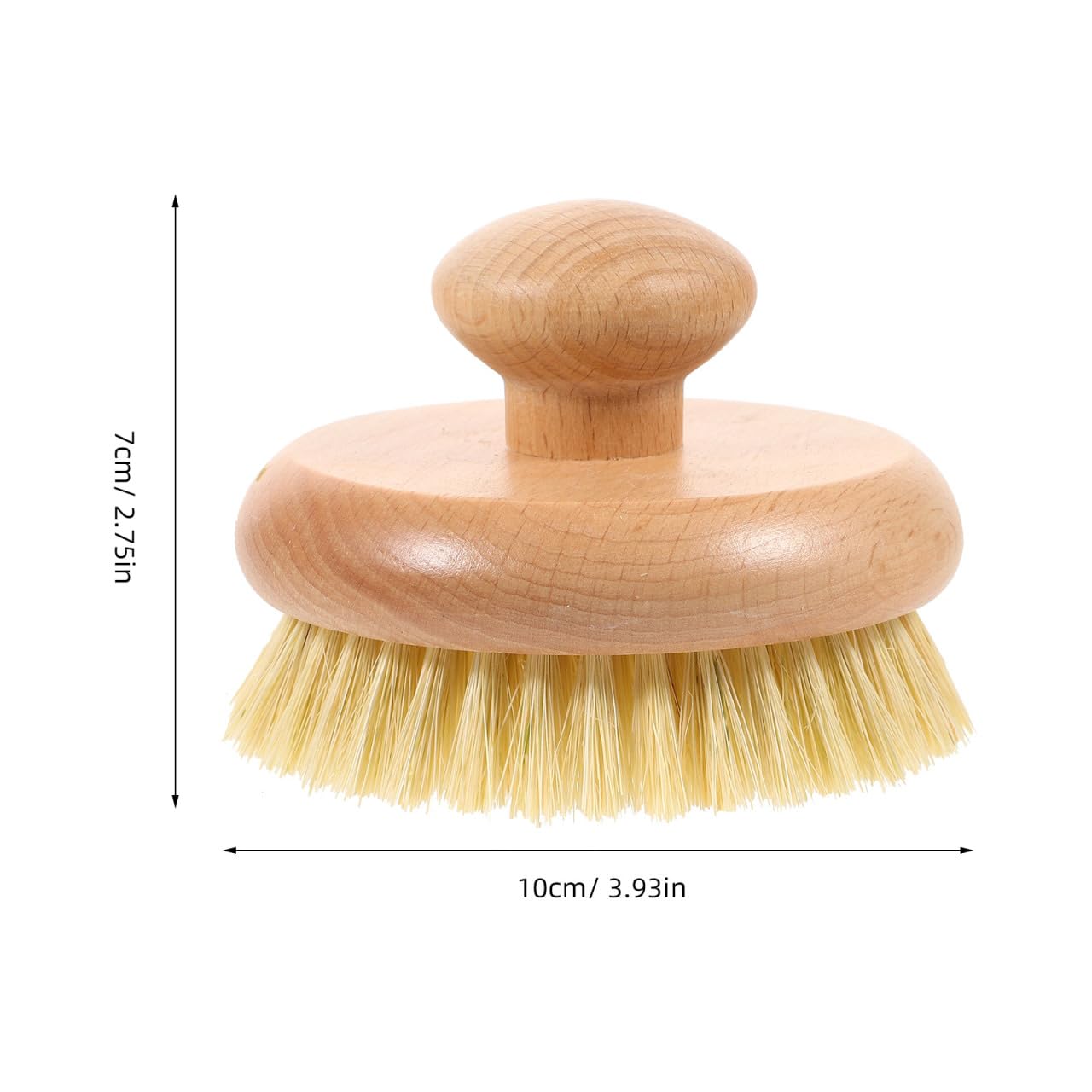 Shower Brush Handle Back Scrubber Body Exfoliator Wood Body Brush Bath Shower Brush for Wet or Dry Brushing Beauty and Personal Care Lurrose