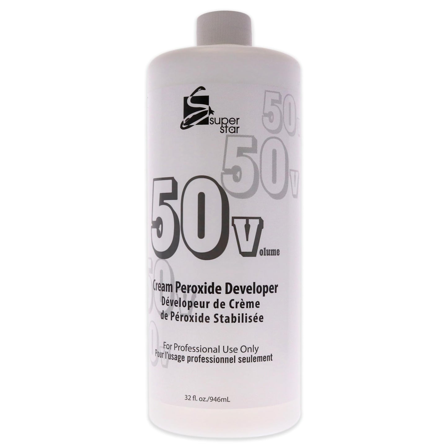 Super Star 50 Volume Cream Peroxide Developer by Marianna for Unisex - 32 oz Cream Beauty & Personal Care Superstar