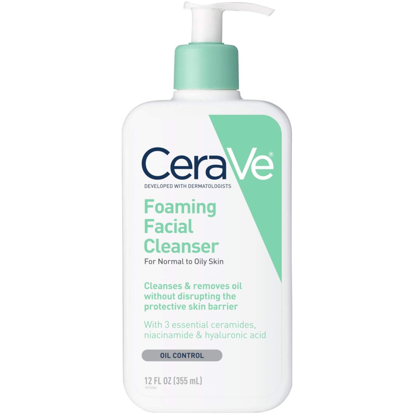 CeraVe Foaming Facial Cleanser 12 oz (Pack of 4) Beauty & Personal Care CeraVe