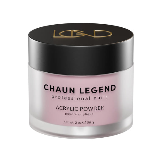 Chaun Legend Acrylic Powder, 2oz Long Lasting Salon Quality, Bubble Free, Self Leveling Professional Manicures, Fake Nails, Carving & Extensions
