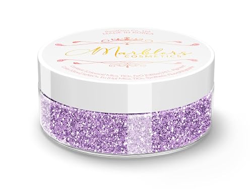 MARBLERS Twinkle Face & Body Glitter [Light Purple] 0.18oz (5g) | Fine | Non-Toxic | Vegan | Cruelty-Free | Festival, Rave & Party Makeup | Eye, Hair Beauty & Personal Care MARBLERS