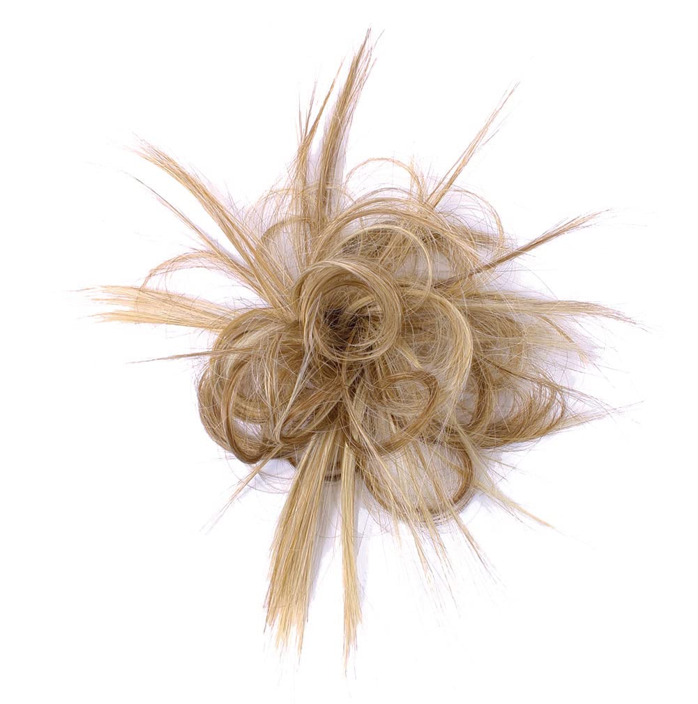 Hairdo Spiky Clip Textured Natural Looking Hairpiece Clip by Hairuwear - R14 88 Golden Wheat