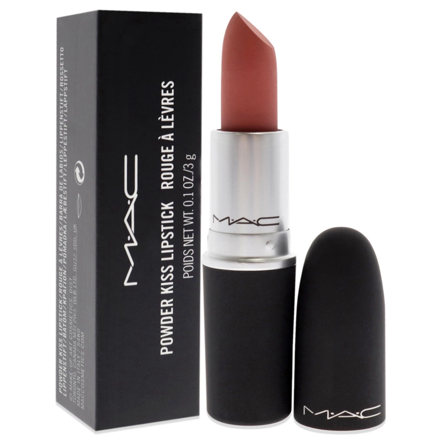 MAC Powder Kiss Lipstick - 314 Mull It Over Lipstick Women 0.1 oz Beauty & Personal Care MAC