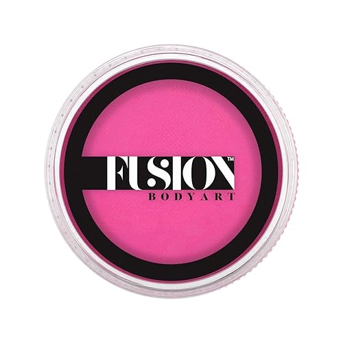 Fusion Body Art Pro Face Paint | Prime Magic Magenta (32gm), Professional Quality Water Activated Face and Body Paint Supplies Single Makeup Cake Beauty & Personal Care FUSION BODY ART