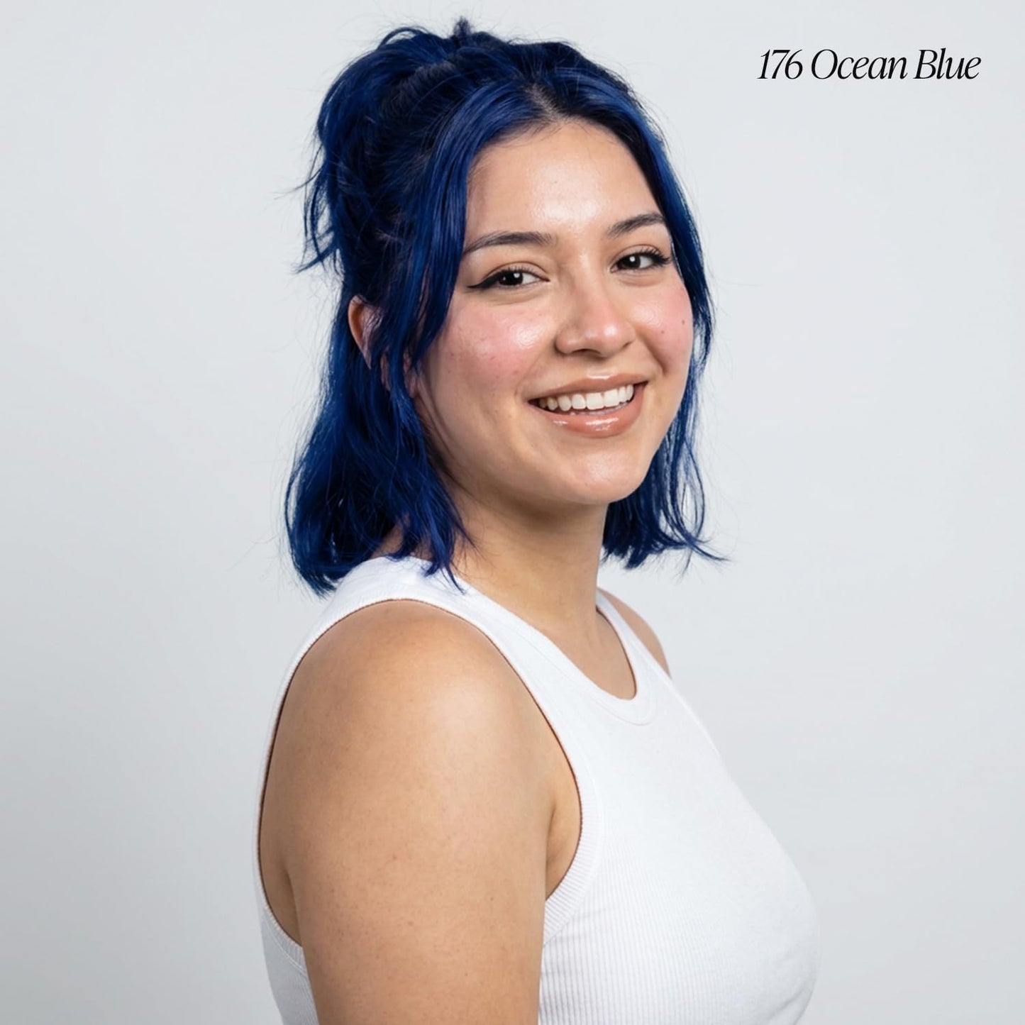 Adore Semi Permanent Hair Color (176 Ocean Blue) | Vegan & Cruelty-Free Blue Hair Dye | No Ammonia, No Peroxide, No Alcohol | 4 Fl Oz Beauty & Personal Care Adore