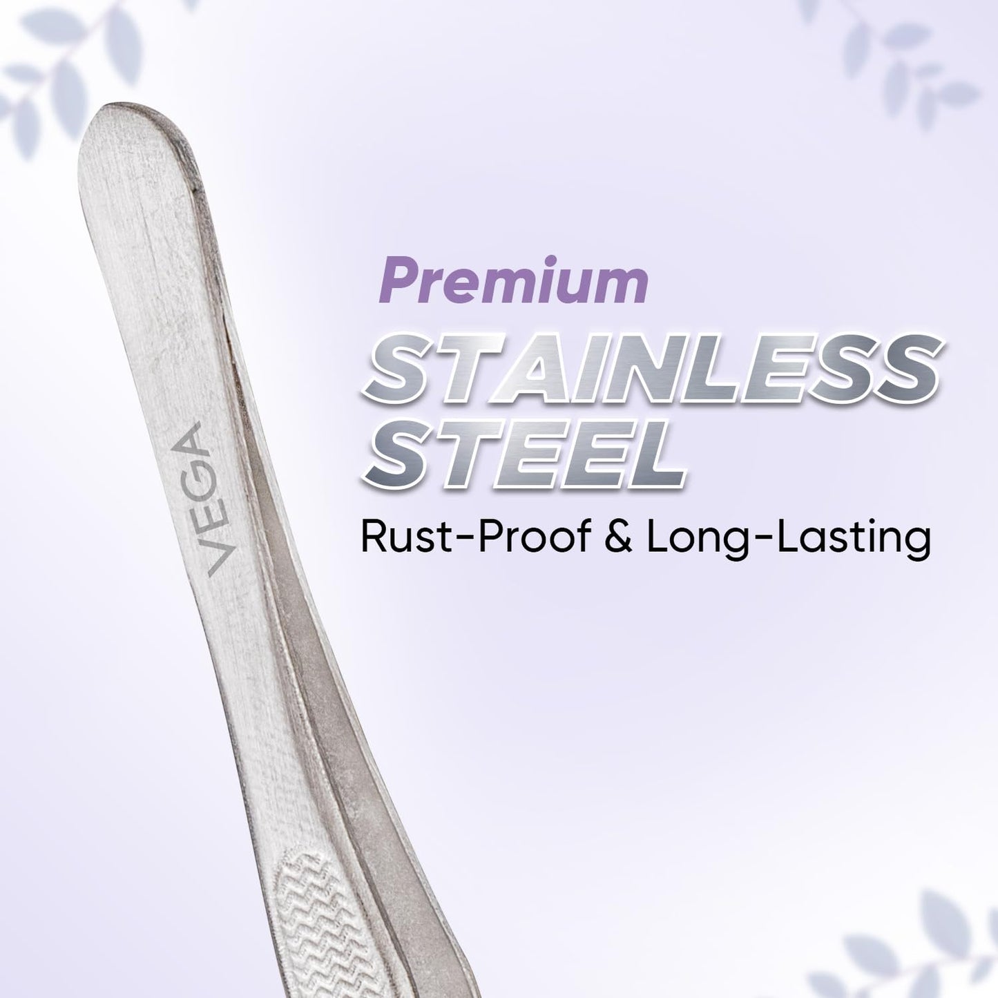 Vega Tweezer - Slant Tip 1 Pcs Beauty and Personal Care VEGA