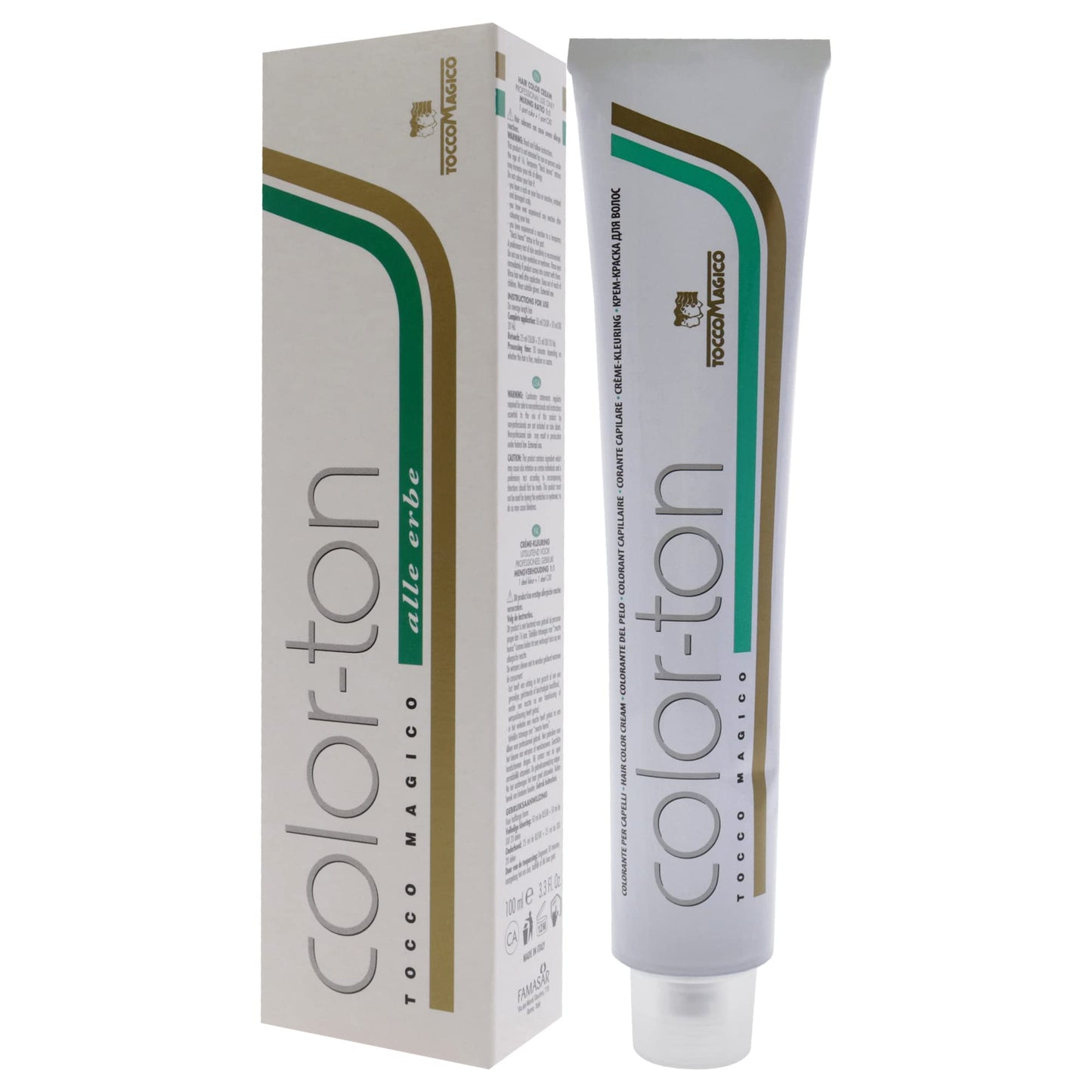 Color-ton Tocco Magico Permanent Hair Color - 9D-9.3 Very Light Golden Blond Hair Color Unisex 3.38 oz Beauty & Personal Care Tocco Magico