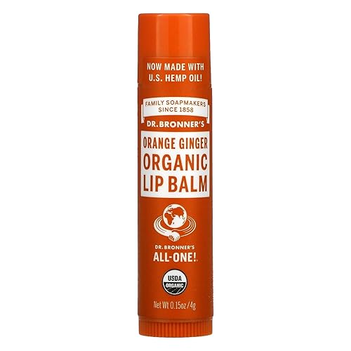 Dr. Bronner's Sun Dog's Organic Lip Balm Orange Ginger - 0.15 oz Beauty & Personal Care Dr. Bronner's