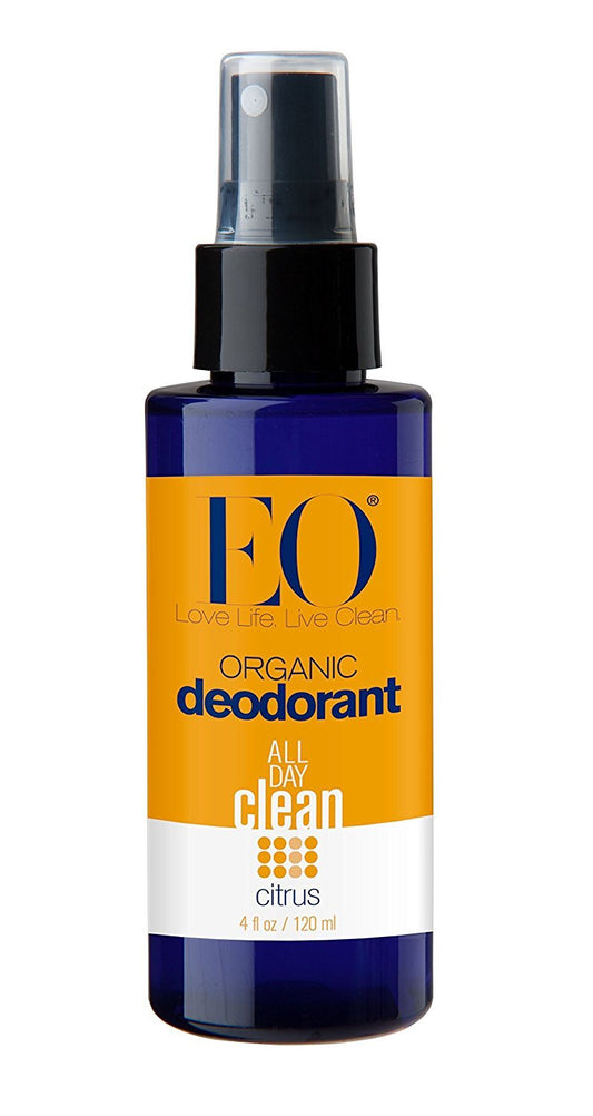 EO Organic Deodorant Spray, Citrus, 4 Fluid Ounce Beauty and Personal Care EO