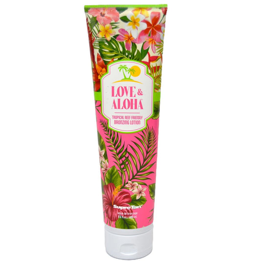 Love & Aloha Tropical Reef Friendly Bronzing Lotion 9.5oz Beauty & Personal Care Supre
