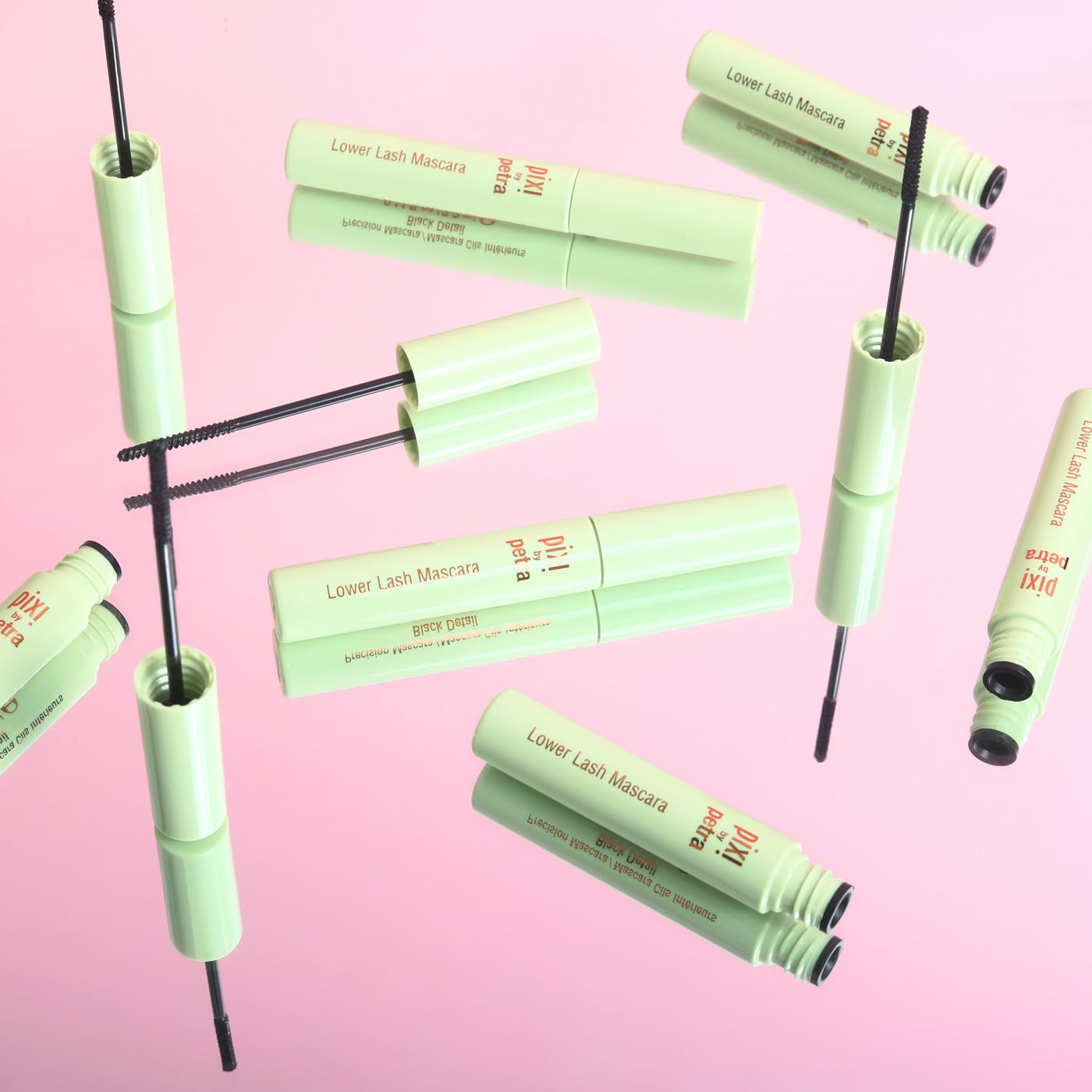 Pixi Beauty Lower Lash Mascara, Water-resistant Formula, Slim Brush With Short Bristles, Vitamin E & Panthenol for Lashes, 3.2ml 0.11fl oz Beauty & Personal Care Pixi