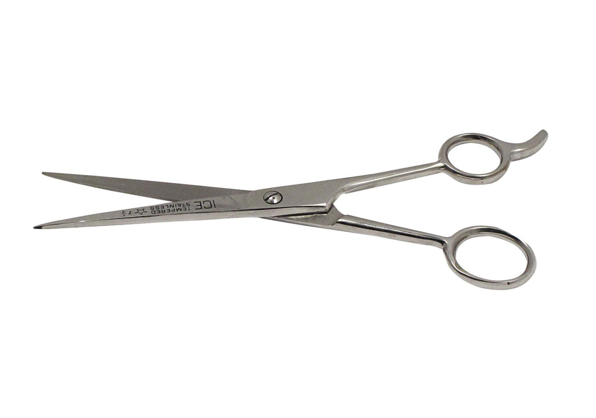 SE 7-1/2" Ice Tempered Stainless Steel Barber Scissors - SP105
