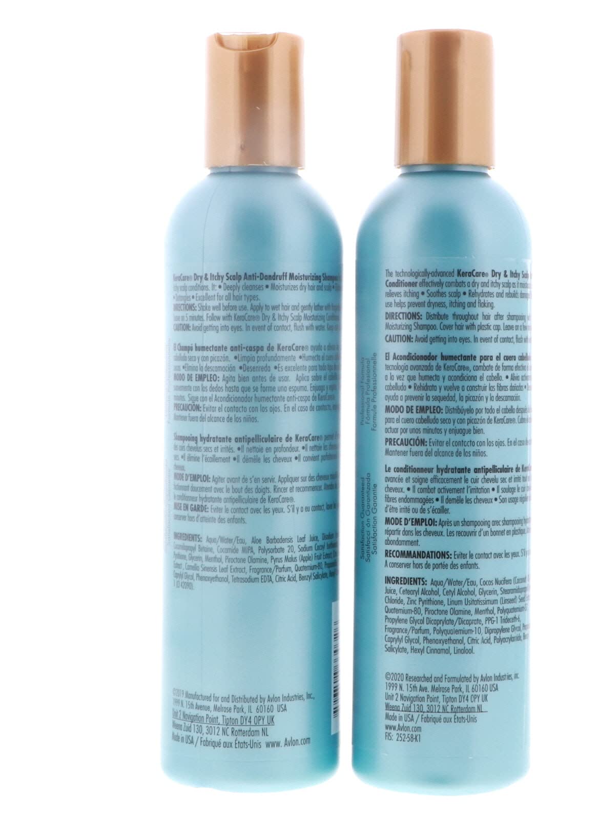 Avlon Keracare Dry Itchy Scalp Shampoo and Conditioner Set Beauty & Personal Care KeraCare