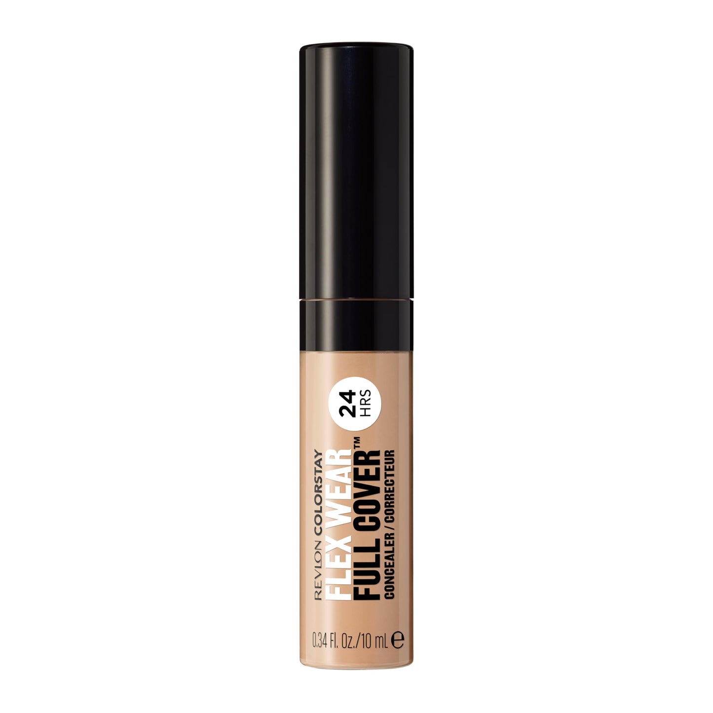 Revlon ColorStay Flex Wear, Full Cover Non-Creasing Concealer, Infused with Hyaluronic Acid & Vitamin E, Flexible Longwear, 040 Medium, 0.34 Fl Oz Beauty & Personal Care REVLON