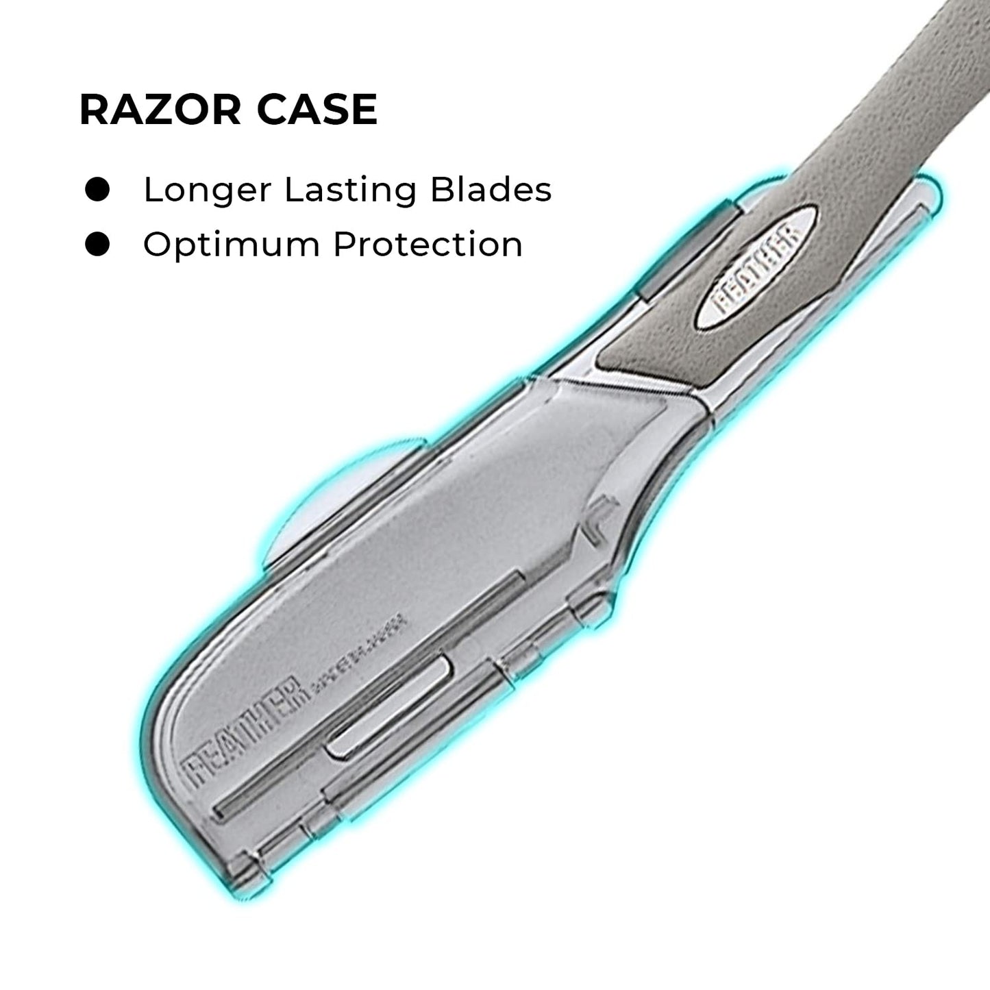 Feather Artist Club DX Straight Razor Case - Razor Blade Holder - Straight Razor Travel Case - Made in Japan Beauty and Personal Care Feather