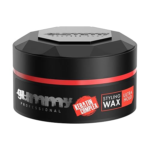 Gummy Professional - Hair Wax for Men - Ultra Hold Styling Pomade for Dry, Damp Hair - Water-Based Texturizing Clay Paste with Provitamin B5 & Keratin Beauty & Personal Care Gummy