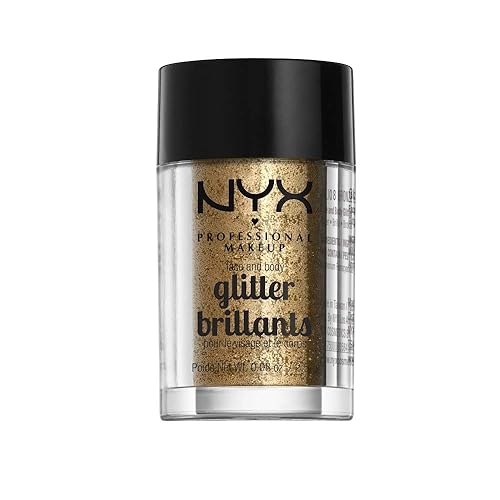 NYX PROFESSIONAL MAKEUP Face & Body Glitter, Bronze Beauty & Personal Care NYX PROFESSIONAL MAKEUP