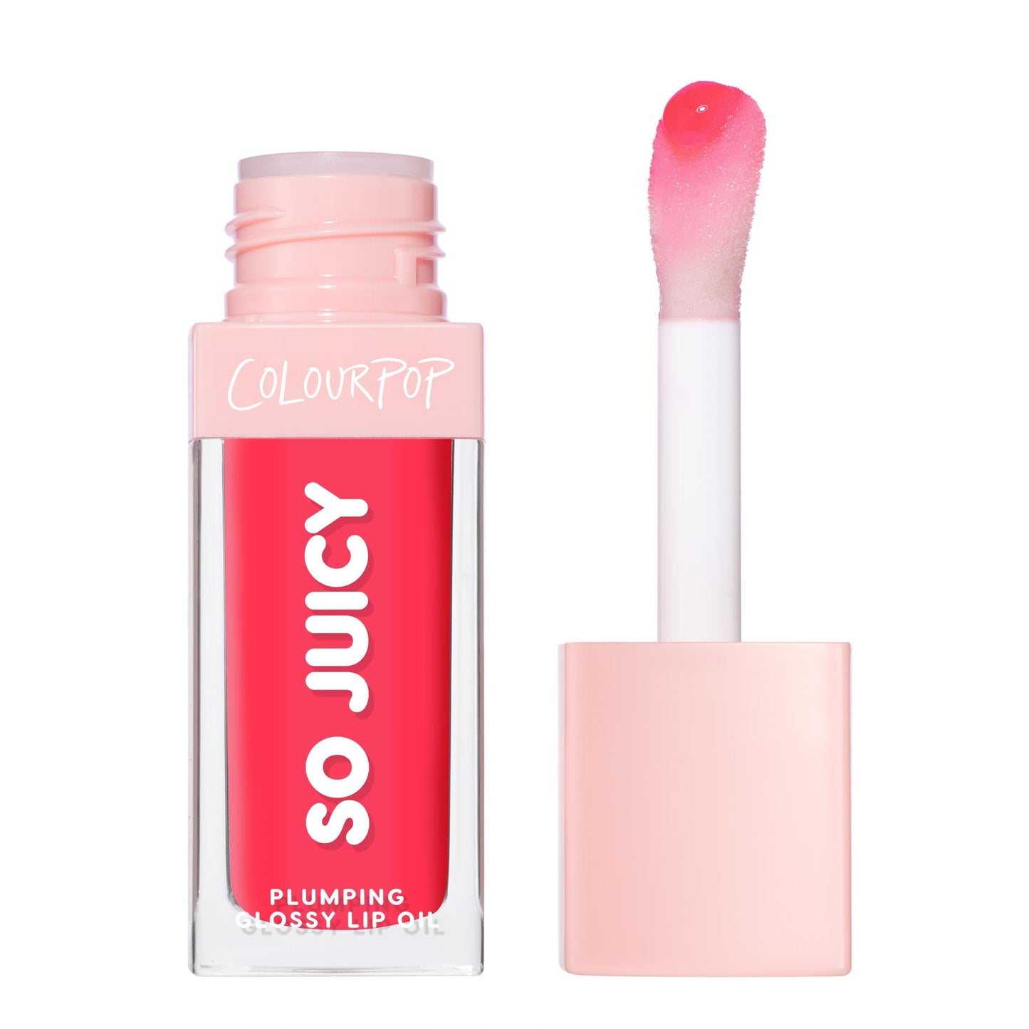 ColourPop So Juicy Plumping Glossy Lip Oil - Hydrating & Plumping Lip Oil with a Sheer Wash of Non-Sticky Color - Infused with Peptides, Ceramides Beauty & Personal Care ColourPop