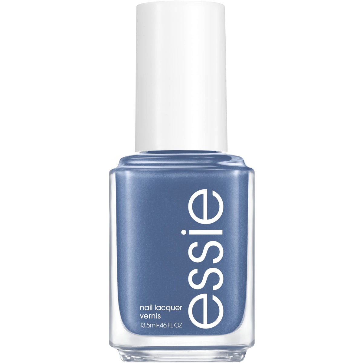 essie Nail Polish, Salon-Quality Cool Muted Blue Nail Polish, Vegan, From A to Zzz, 0.46 fl oz Beauty & Personal Care essie