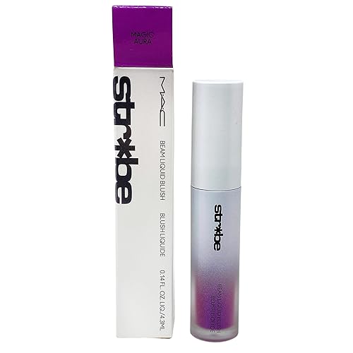 M·A·C Cosmetics Strobe Beam Liquid Blush - Magic Aura, 0.14 fl oz / 4.3 mL Beauty & Personal Care MAC