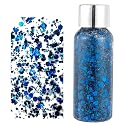 Body Glitter Gel, Face Glitter Body Glitter Liquid Eyeshadow, Face Hair Nail Glitter, Holiday Glitter Makeup (5) Beauty & Personal Care JUDEWY