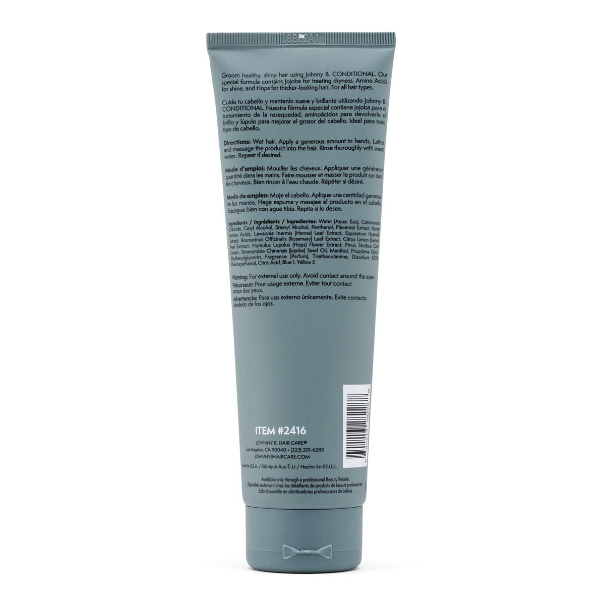 JOHNNY B. Conditional Conditioner 6.7 oz. Beauty & Personal Care JOHNNY B.