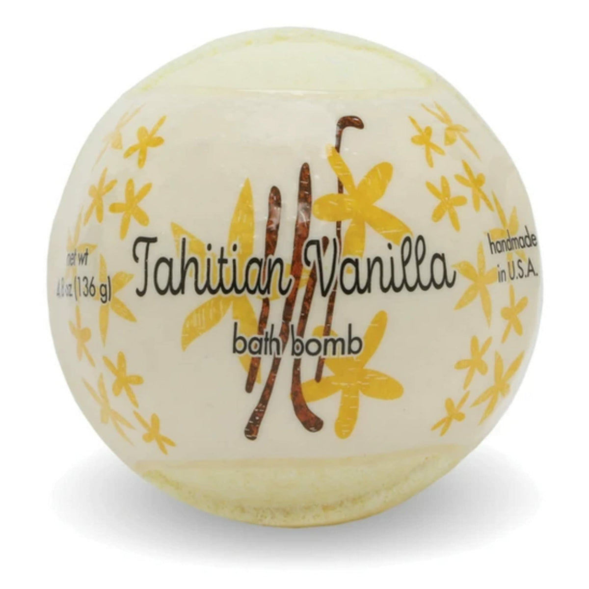Bath Bomb - TAHITIAN VANILLA Beauty & Personal Care Primal Elements