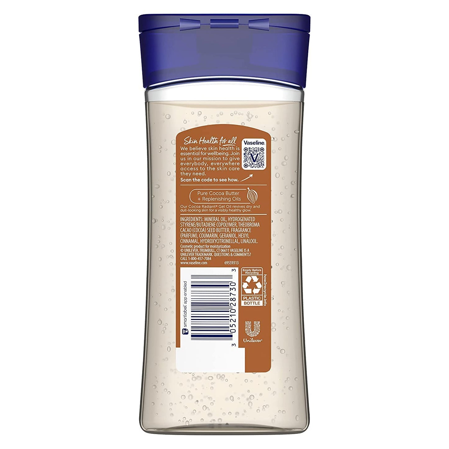 Vaseline Body Oil Vitalizing Gel Cocoa Butter 6.80 oz (Pack of 4) Beauty & Personal Care Vaseline