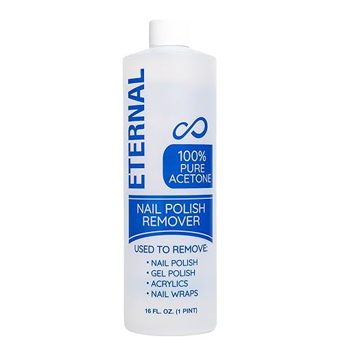 Eternal Gel Polish Remover for Nails - 100% Acetone Nail Polish Remover | Pure Acetone To Remove Acrylic Nails, Natural, Glue, Gel, Acrylic & Dip | Beauty & Personal Care Eternal