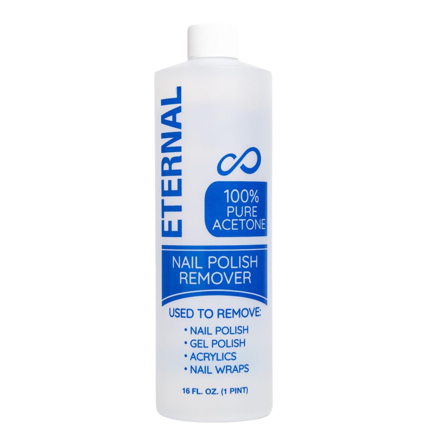 Eternal Gel Polish Remover for Nails - 100% Acetone Nail Polish Remover | Pure Acetone To Remove Acrylic Nails, Natural, Glue, Gel, Acrylic & Dip | Beauty & Personal Care Eternal