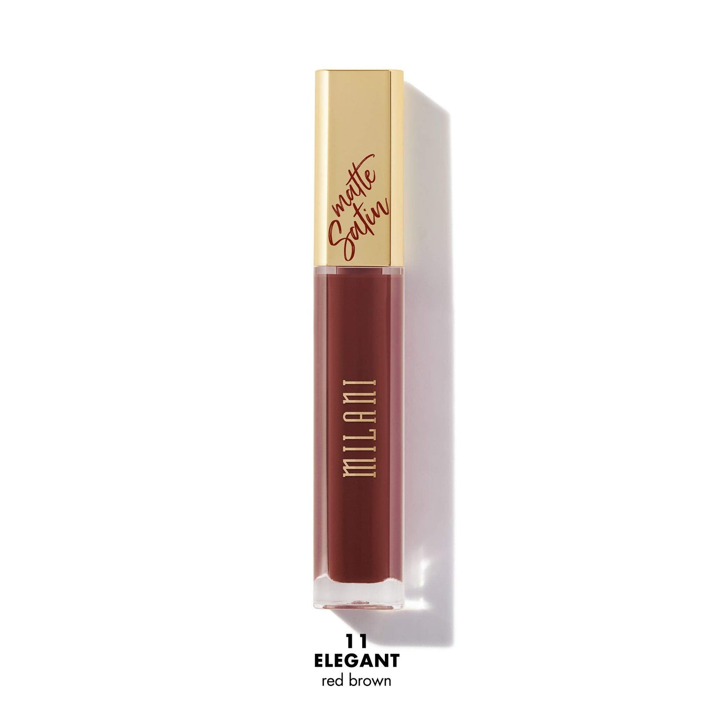 Milani Amore Satin Matte Lip Crème - Elegant (0.22 Fl. Oz.) Cruelty-Free Nourishing Lip Gloss with a Soft, Full Matte Finish Beauty & Personal Care Milani