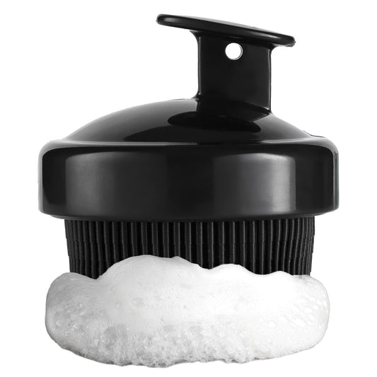 Ross Bath & Shower Massager Body Brush with Soft Silicone Bristles (Black) Beauty and Personal Care Ross