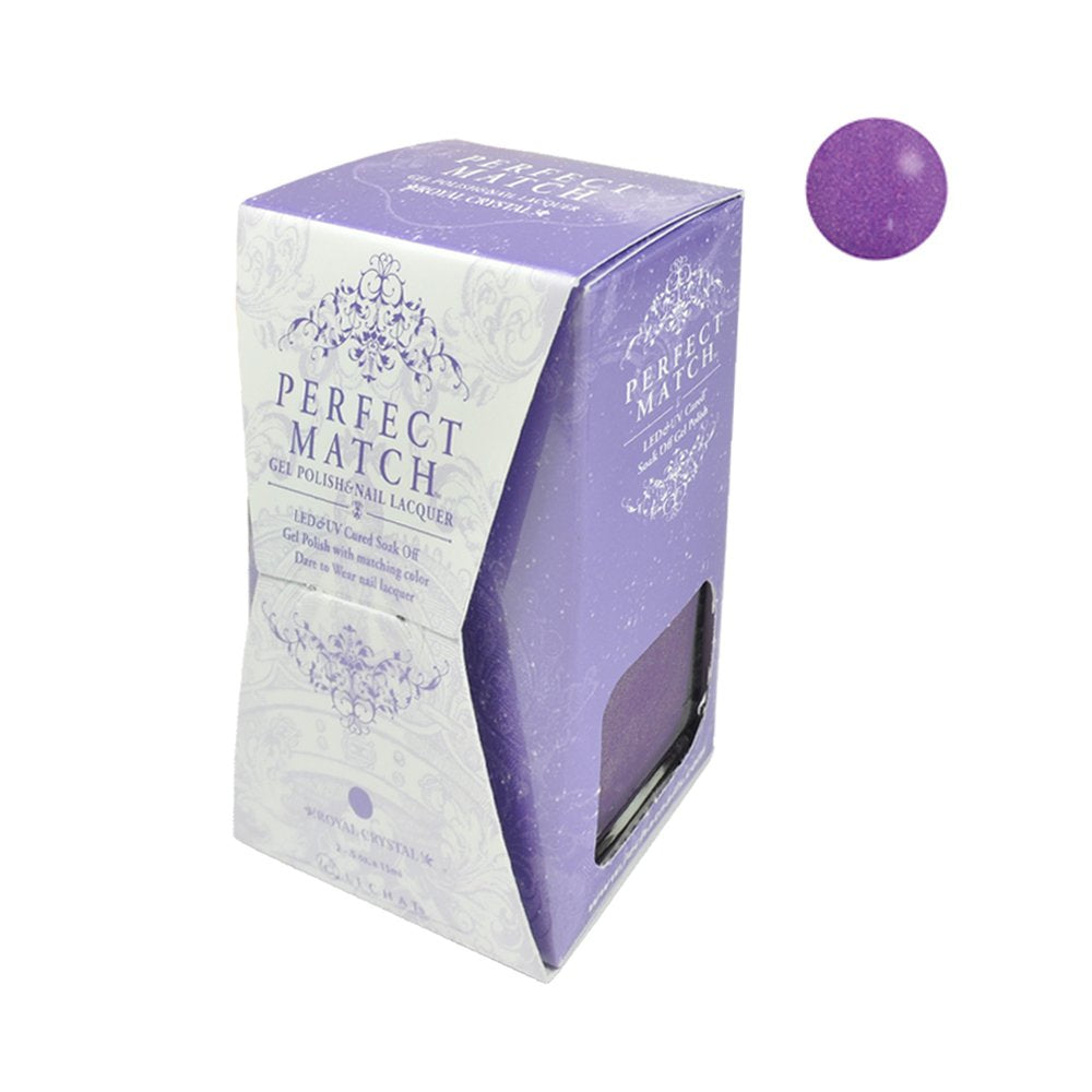 LECHAT Perfect Match Gel Polish, Royal Crystal, 0.5 Fl Oz (PMS126)