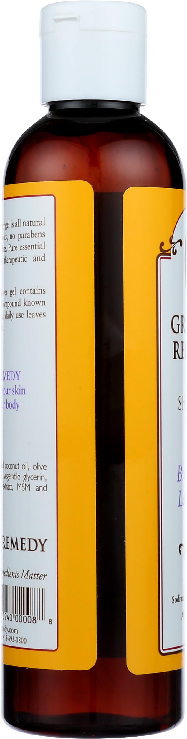 Griffin Remedy Shower Gel - All-Natural Calming Lavender Essential Oils and Organic MSM, Aromatherapy, Paraben Free, Sulfate Free 8 fl oz, 1 count Beauty & Personal Care Griffin Remedy