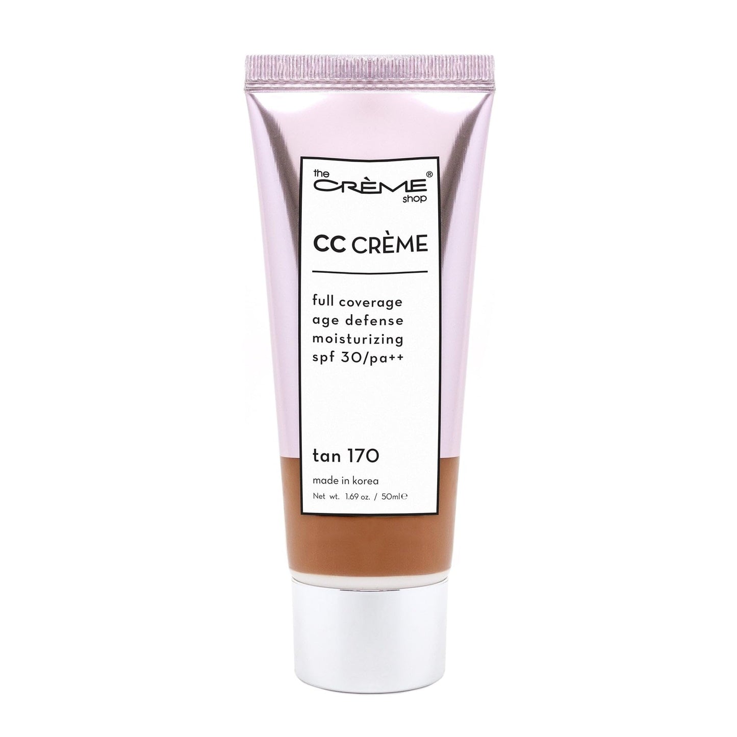 The Creme Shop Color-Adapting Makeup Infused with Kokum Butter, Grapeseed Oil, Cica, Vitamin C, and Aloe Leaf Extract - Full Coverage, Hydrating, SPF Beauty & Personal Care The Crème Shop