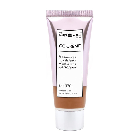 The Creme Shop Color-Adapting Makeup Infused with Kokum Butter, Grapeseed Oil, Cica, Vitamin C, and Aloe Leaf Extract - Full Coverage, Hydrating, SPF Beauty & Personal Care The Crème Shop
