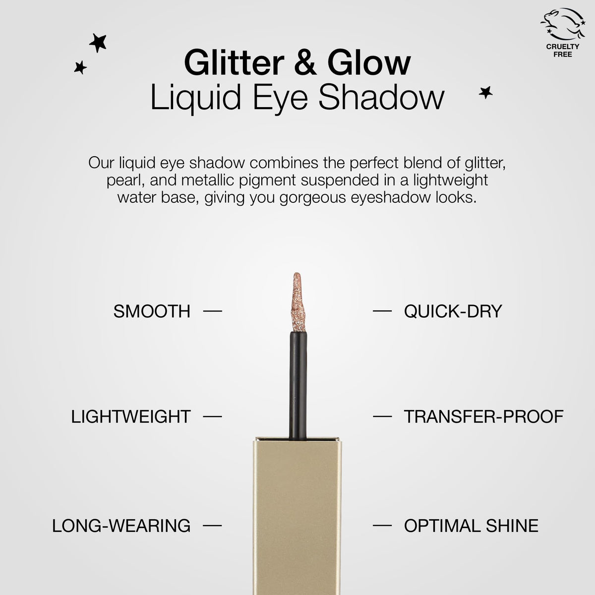 Stila Magnificent Metals Glitter And Glow Liquid Eye Shadow, Long Lasting Sparkle, Quick-Drying Eye Makeup, Lightweight Water Base, Kitten Karma Beauty & Personal Care stila