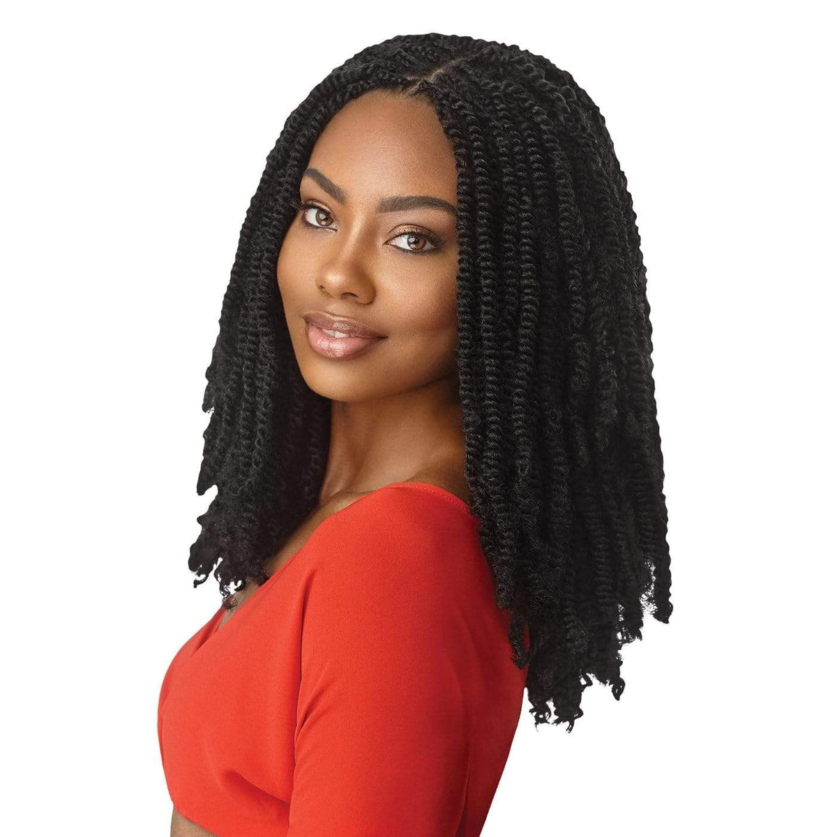 Outre X-Pression Synthetic Braid - 3X Springy Afro Twist 16 (HOTPK)