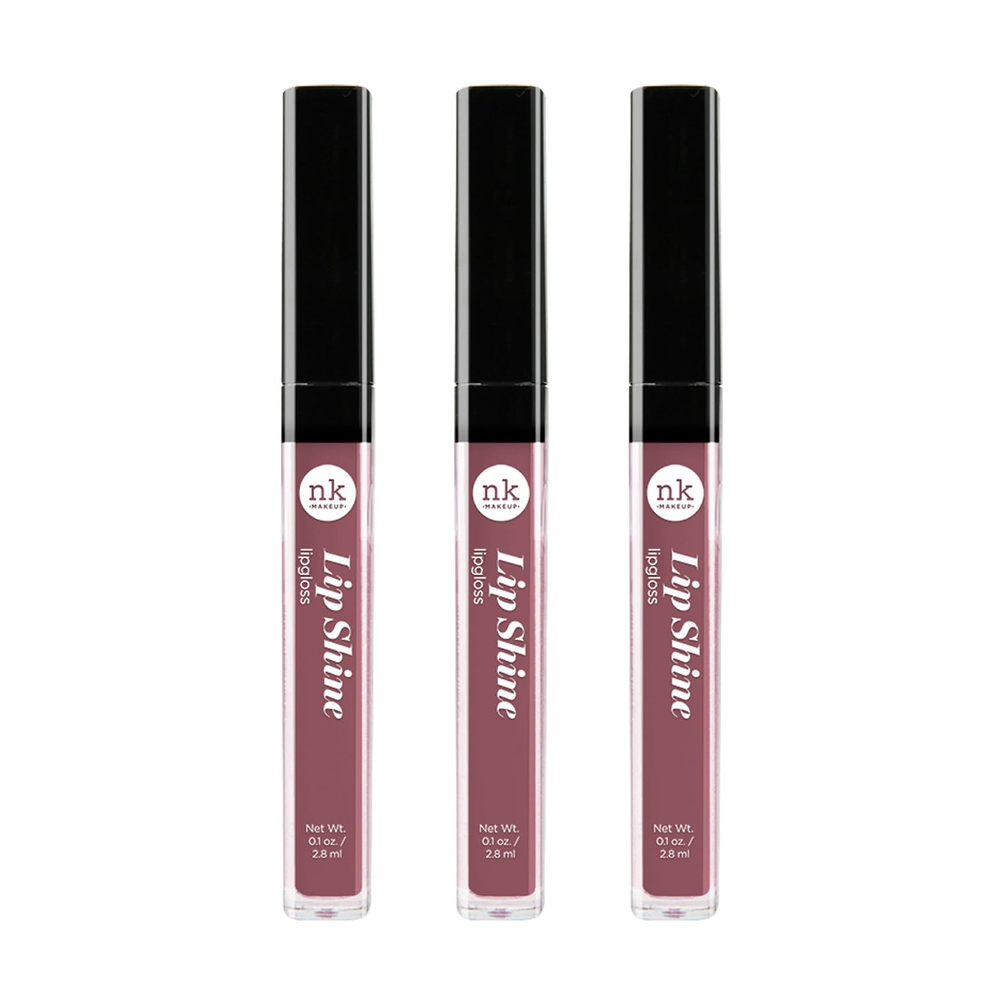 NICKA K NEW YORK Lipshine, Cosmetics, vibrant colors, bright colors, shining lips, lip shine, long lasting (AMZ264) Beauty & Personal Care NICKA K NEW YORK