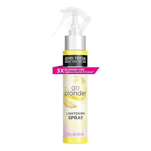 John Frieda Go Blonder Lightening Spray, Controlled Hair Lightener to Gradually Lighten Hair, with Citrus and Chamomile BlondMend Technology, 3.5 Oz Beauty & Personal Care John Frieda